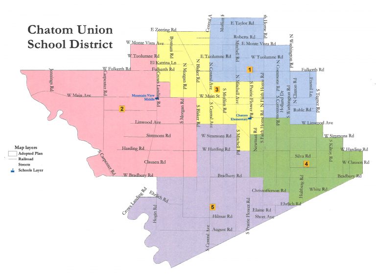 District Maps & Contact Chatom Union School District
